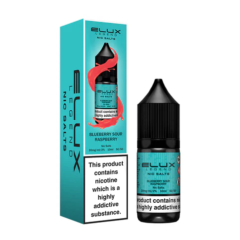 Elux Legend Blueberry Sour Raspberry Nic Salt Vape Juice