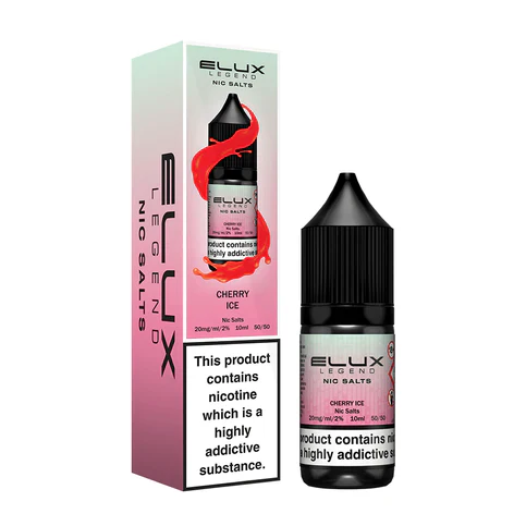 Elux Legend Cherry Ice Nic Salt Vape Juice