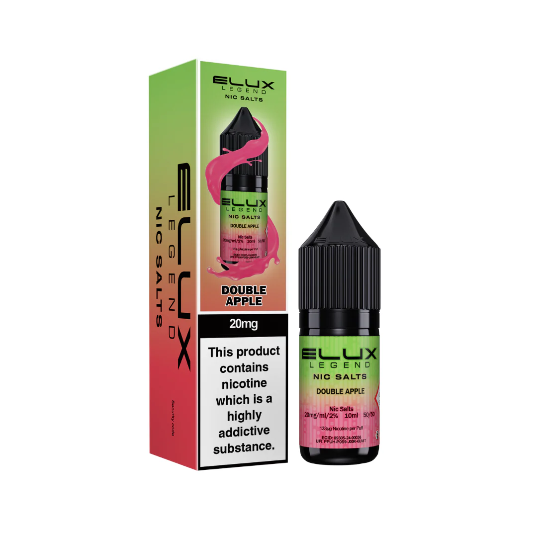 Elux Legend Double Apple Nic Salt Vape Juice