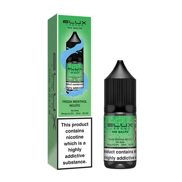 Elux Legend Fresh Menthol Mojito Nic Salt Vape Juice