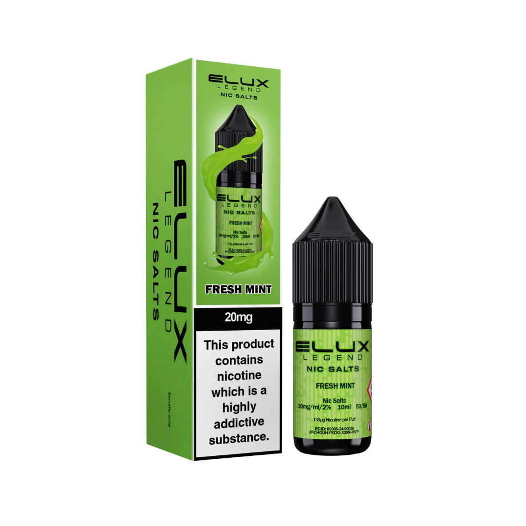 Elux Legend Fresh Mint Nic Salt Vape Juice