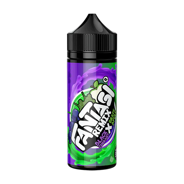 Fantasi Remix Blackcurrant X Grape Apple 100ml Shortfill