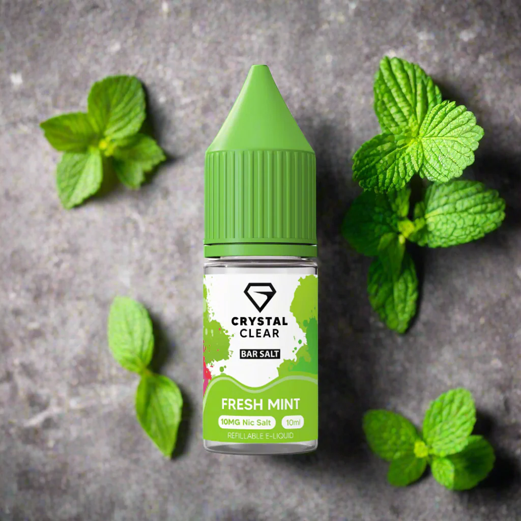 Fresh Mint Crystal Clear Nic Salt E-Liquid