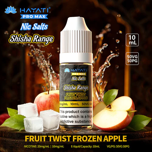 Fruit Twist Frozen Apple - Hayati Pro Max Shisha Nic Salt E-Liquid
