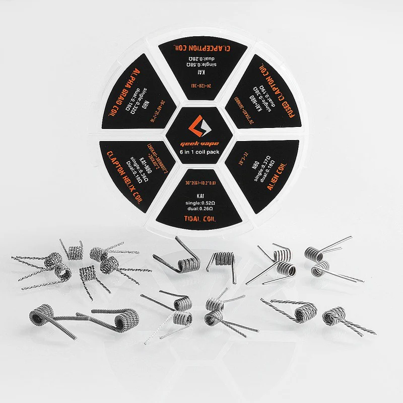 GeekVape 6 In 1 Coil Pack - Image 2