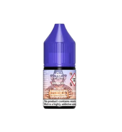 Grape Ice RandM Tornado Nic Salt Eliquid