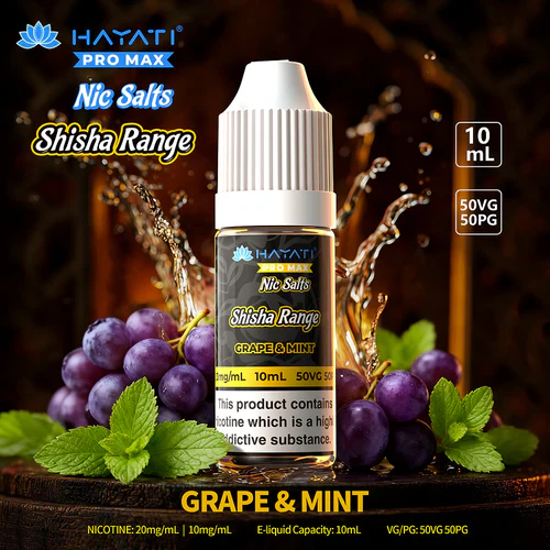 Grape & Mint - Hayati Pro Max Shisha Nic Salt E-Liquid