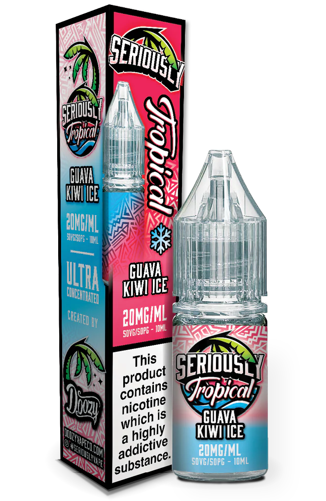 Guava Kiwi Ice - Seriously Tropical Nic Salt
