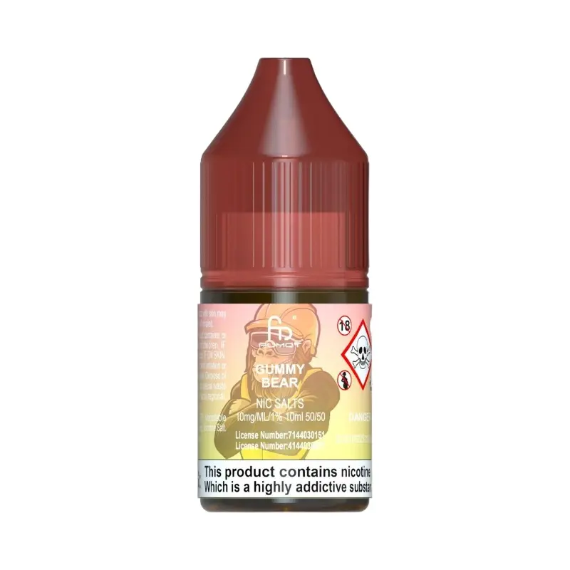 Gummy Bear RandM Tornado Nic Salt Eliquid