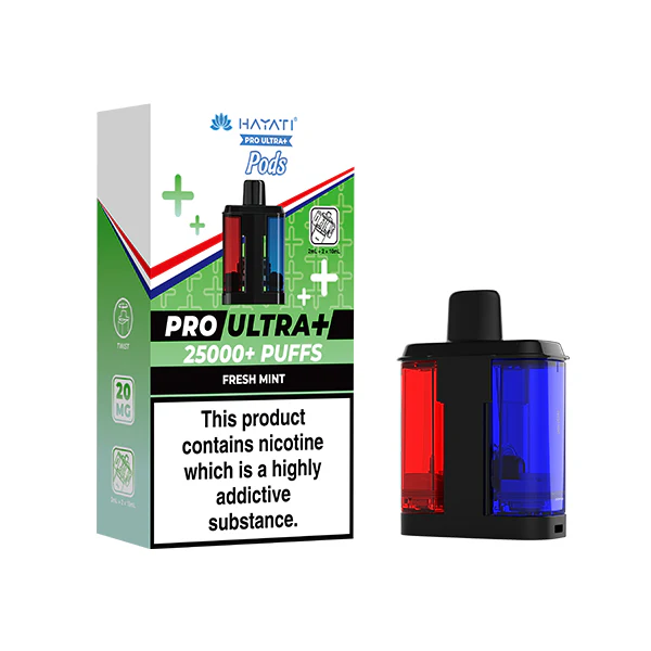Hayati Pro Ultra Plus 25K Prefilled Pods - Image 12