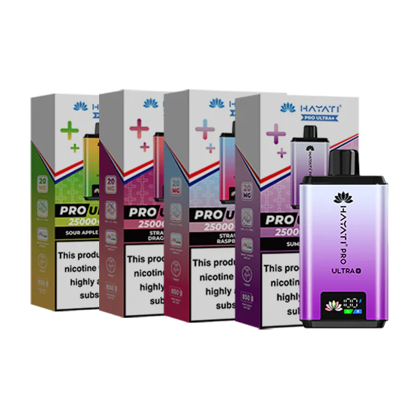 Hayati Pro Ultra Plus 25K Vape Kit Prefilled - Image 15