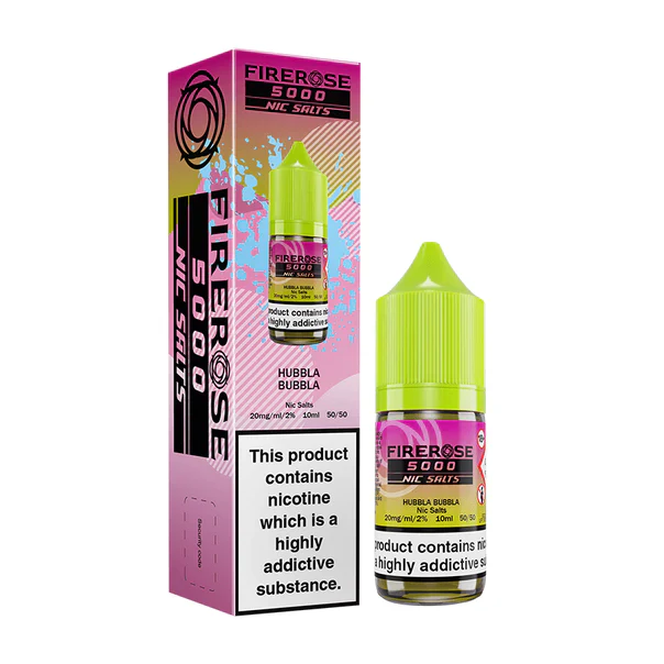 Hubbla Bubbla Firerose Nic Salt E-Liquid