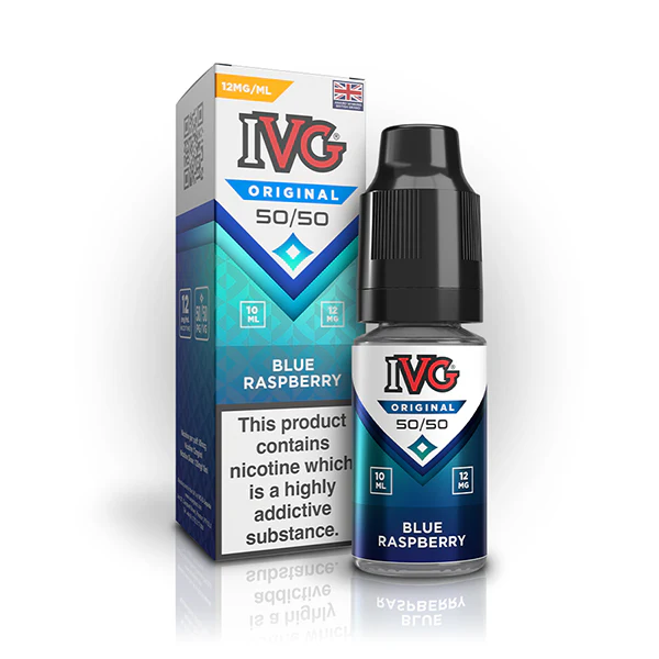 IVG 50/50 10ml - Blue Raspberry - Image 4