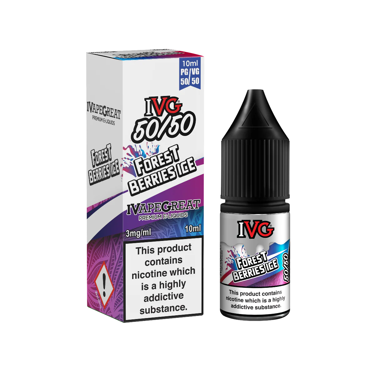 IVG 50/50 10ml - Forest Berries Ice