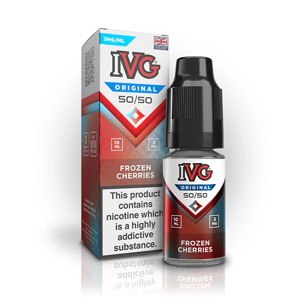 IVG 50/50 10ml - Frozen Cherries - Image 2