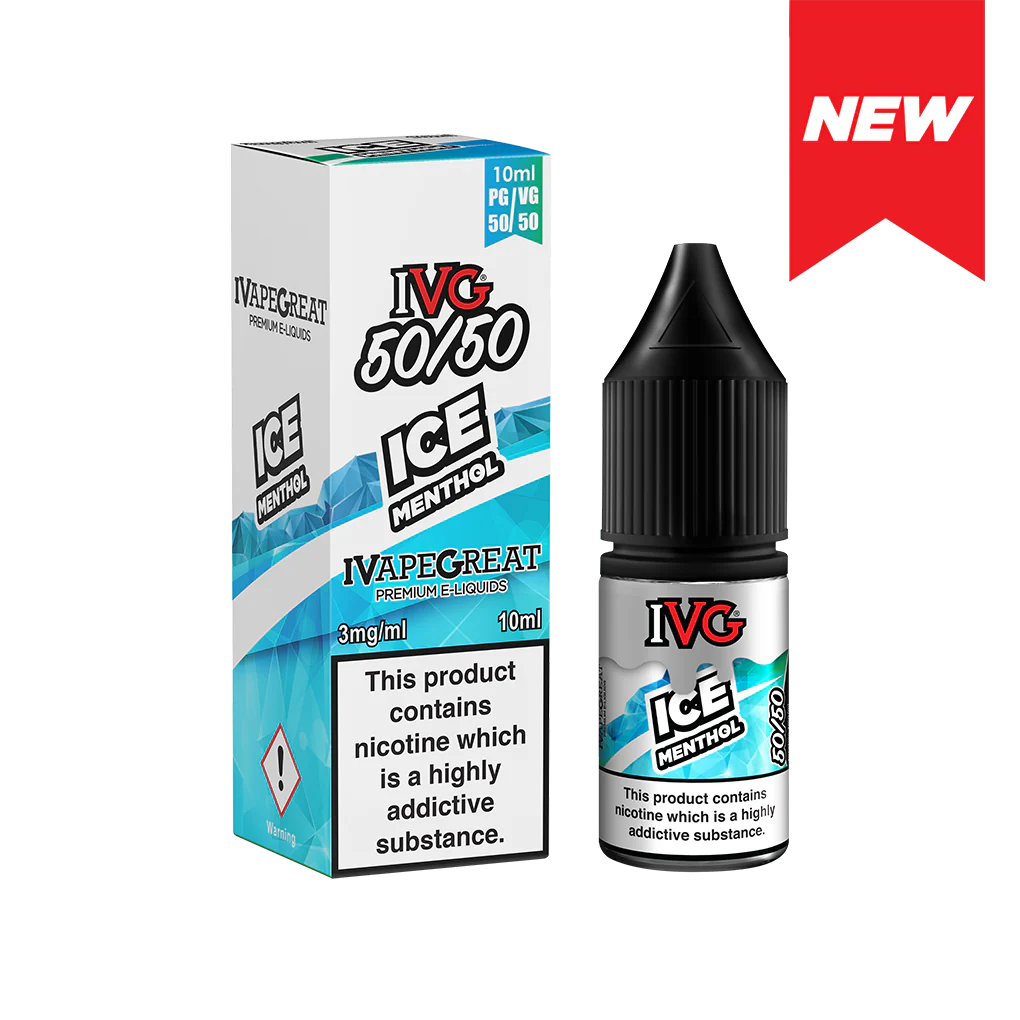 IVG 50/50 10ml - Ice Menthol - Image 4