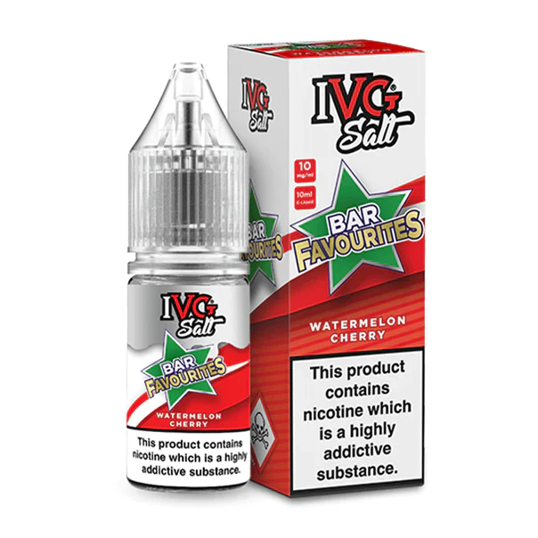 IVG Bar Favourites - Watermelon Cherry Nic Salt