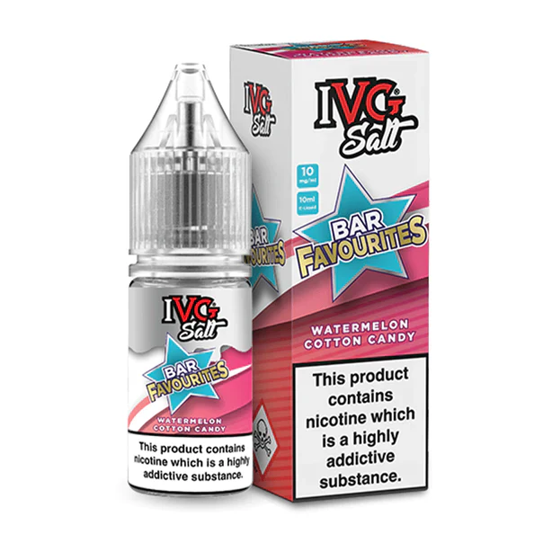 IVG Bar Favourites - Watermelon Cotton Candy Nic Salt