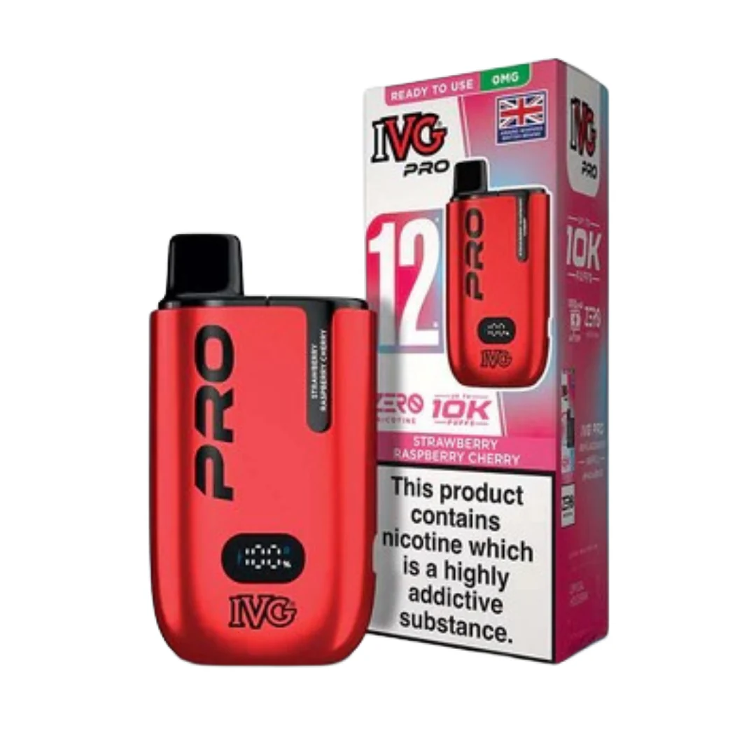 IVG Pro 12 Prefilled 0mg Vape Pod Kit - Nicotine Free