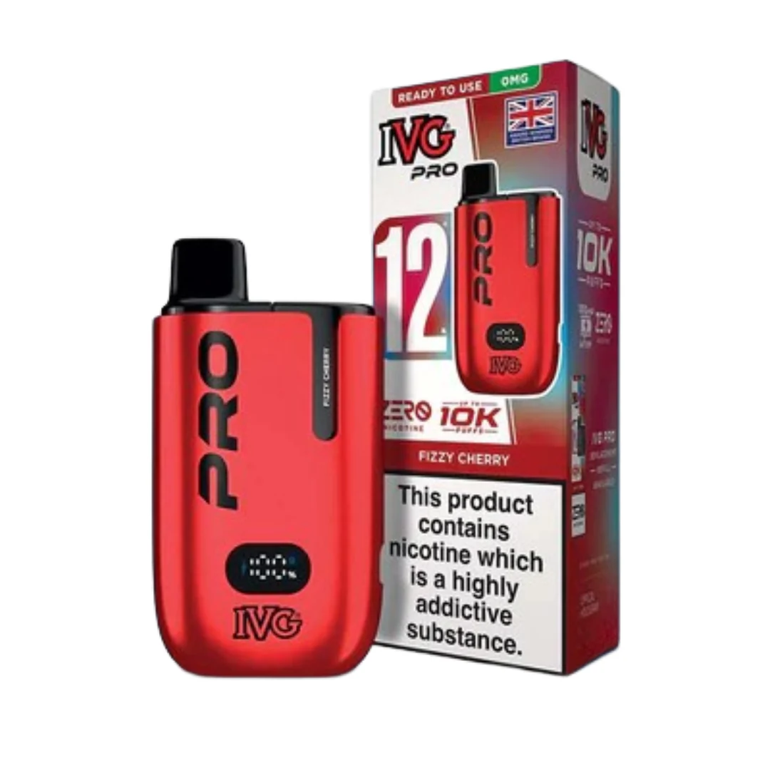 IVG Pro 12 Prefilled 0mg Vape Pod Kit - Nicotine Free - Image 2
