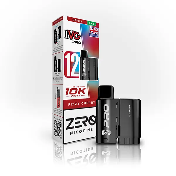 IVG Pro 12 Prefilled Vape Replacement Pods 0mg - Image 8