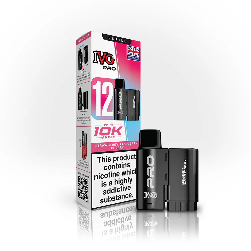 IVG Pro 12 Prefilled Vape Replacement Pods - Image 14