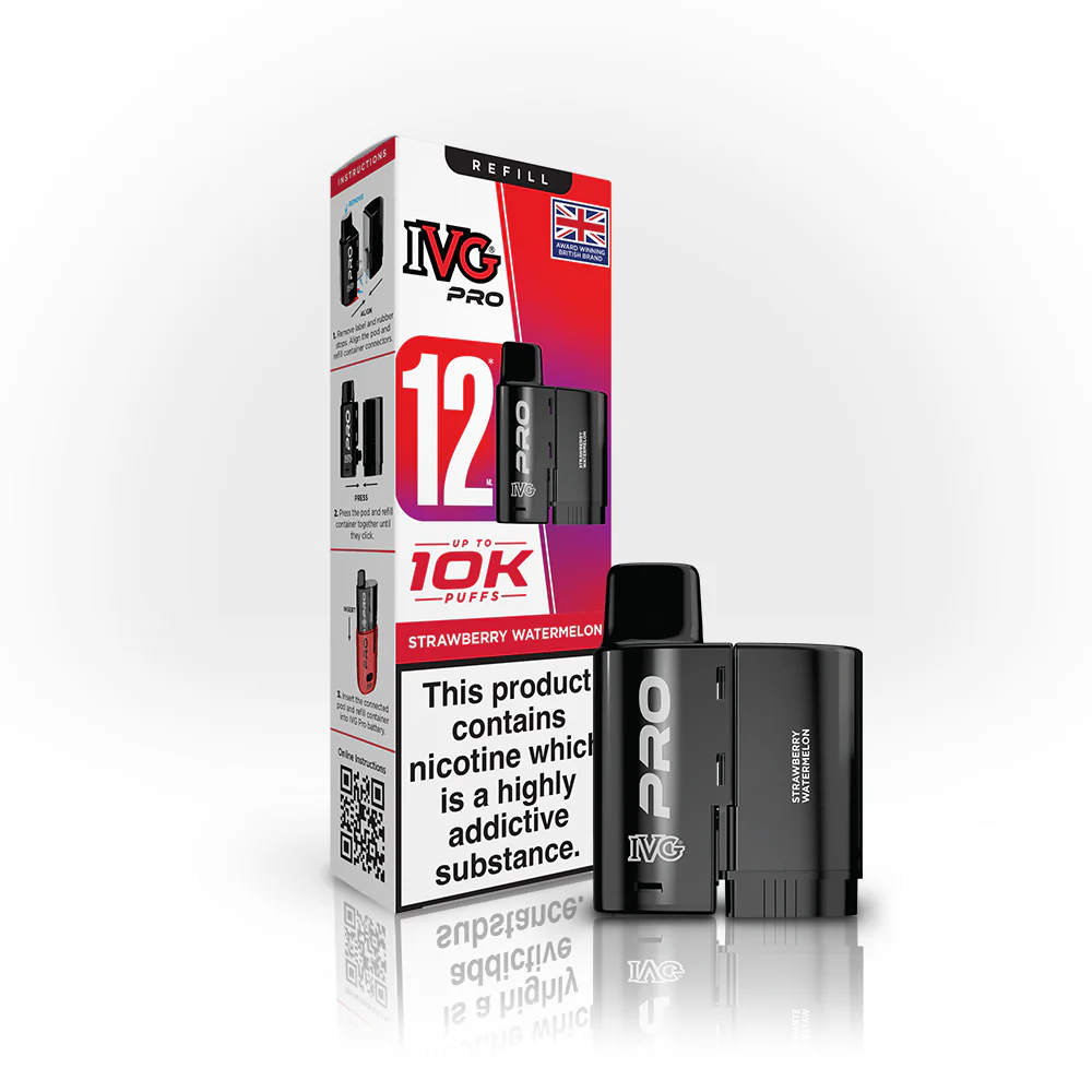 IVG Pro 12 Prefilled Vape Replacement Pods - Image 15