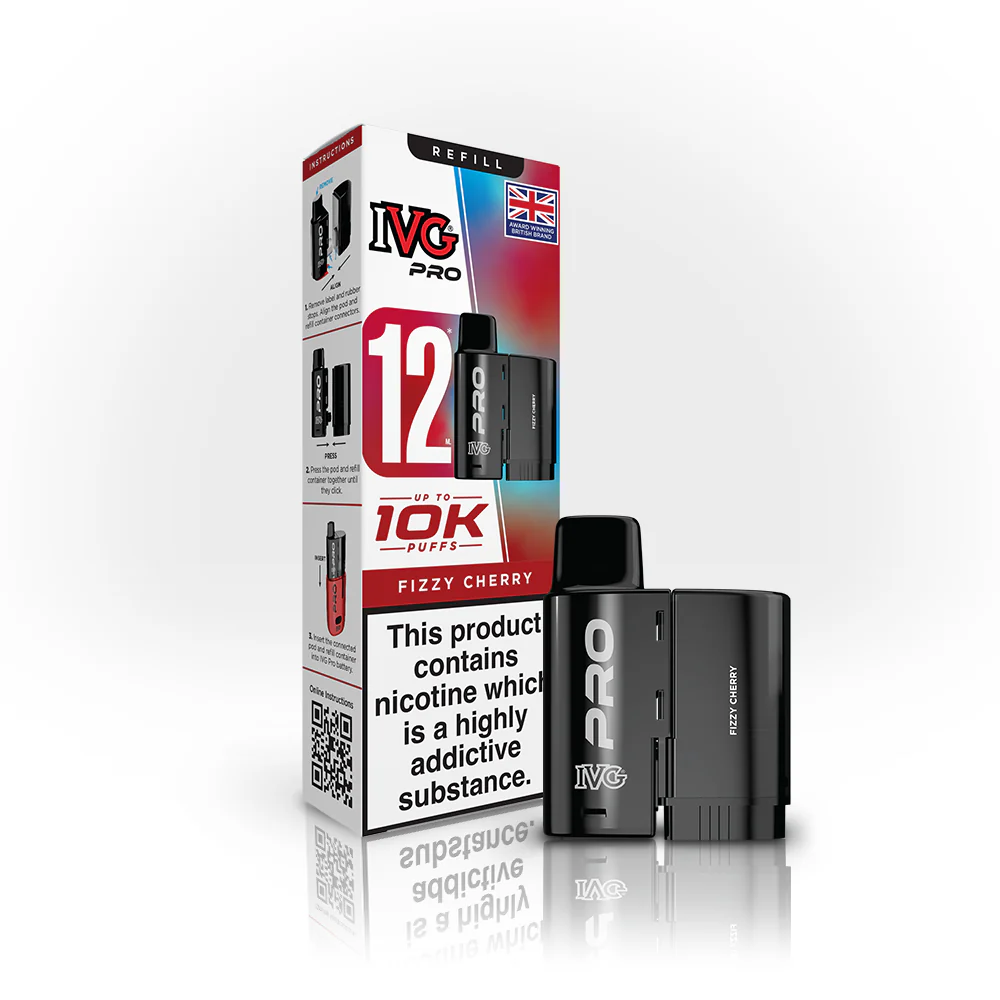 IVG Pro 12 Prefilled Vape Replacement Pods - Image 5