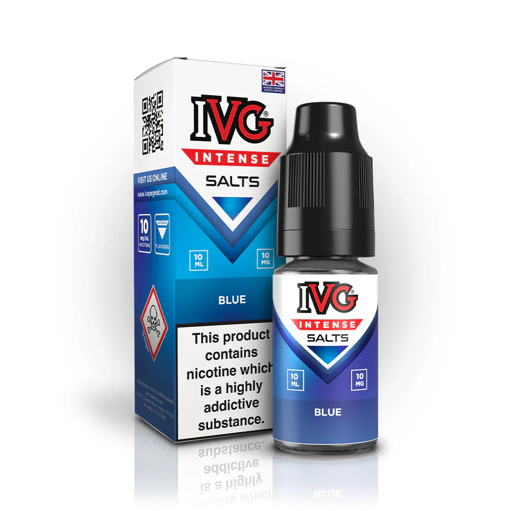 IVG Salts 10ml - Bubblegum - Intense Blue - Image 2