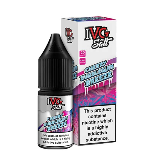IVG Salts 10ml - Cherry Bubblegum Breeze