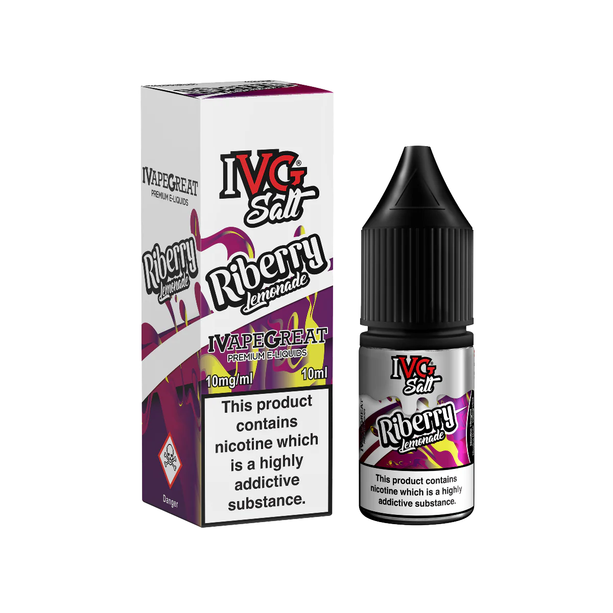 IVG Intense Salts 10ml - Riberry Lemonade