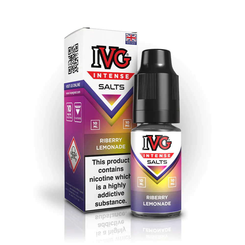 IVG Intense Salts 10ml - Riberry Lemonade - Image 2