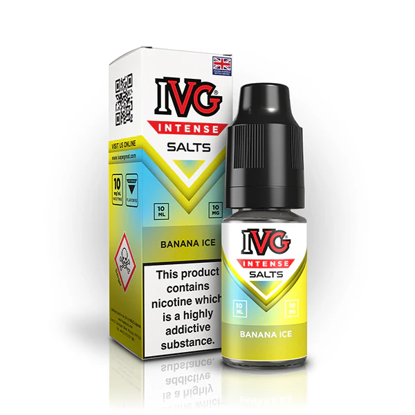 IVG Salts Intense 10ml - Banana Ice