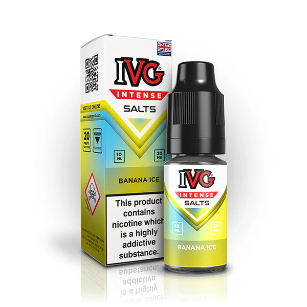 IVG Salts Intense 10ml - Banana Ice - Image 2