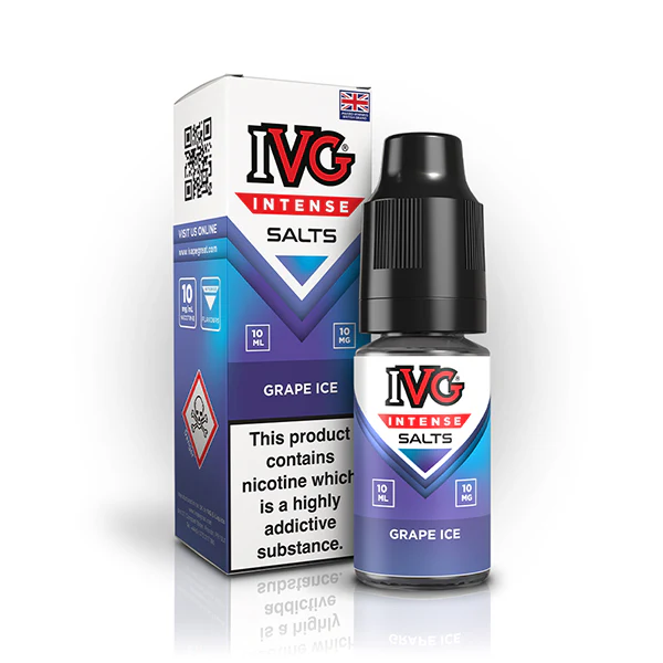 IVG Salts Intense 10ml - Grape Ice