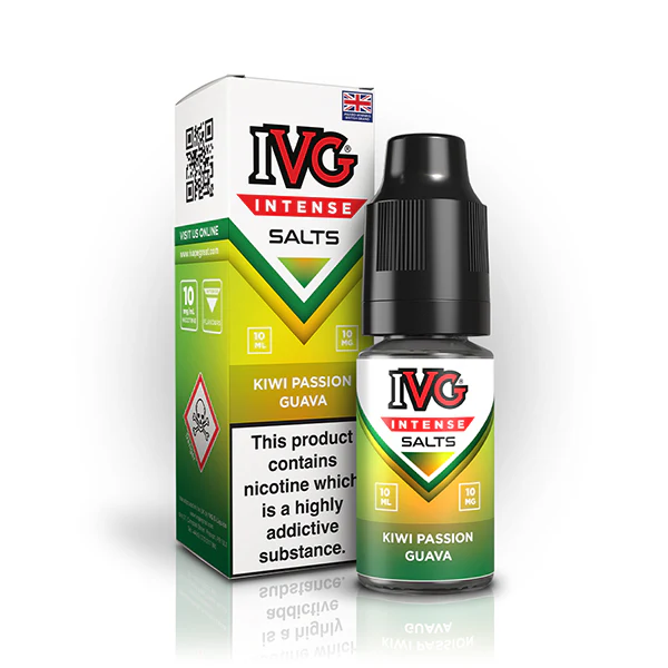 IVG Salts Intense 10ml - Kiwi Passion Guava - Image 2