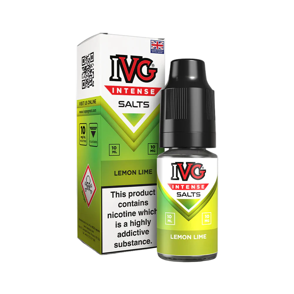 Ivg Salts Intense 10ml - Lemon & Lime