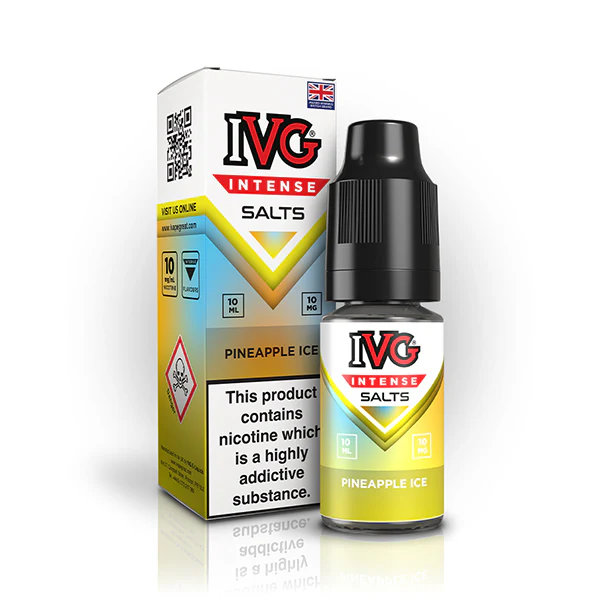 IVG Salts Intense 10ml - Pineapple Ice - Image 2