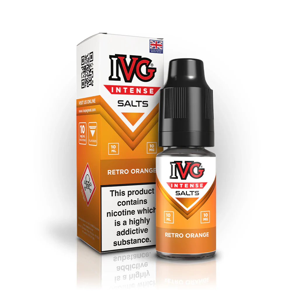 Ivg Salts Intense 10ml - Retro Orange