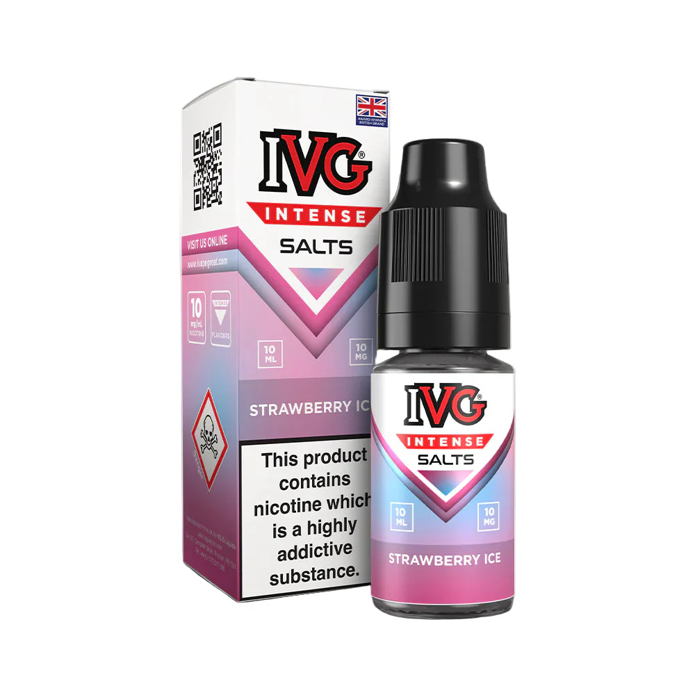 Ivg Salts Intense 10ml - Strawberry Ice