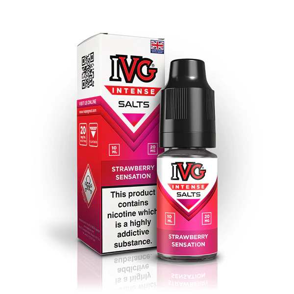 IVG Salts Intense 10ml - Strawberry Sensation