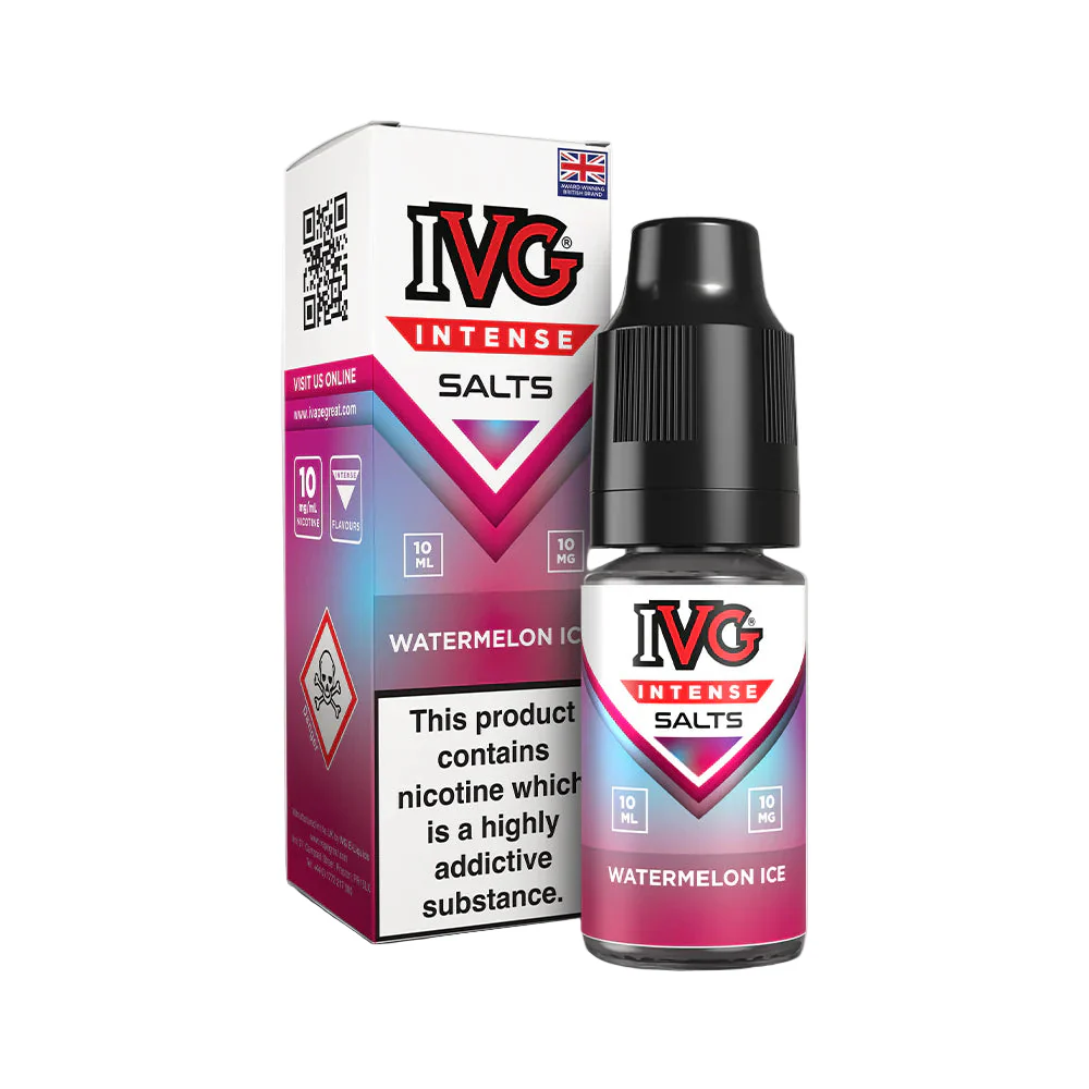 Ivg Salts Intense 10ml - Watermelon Ice