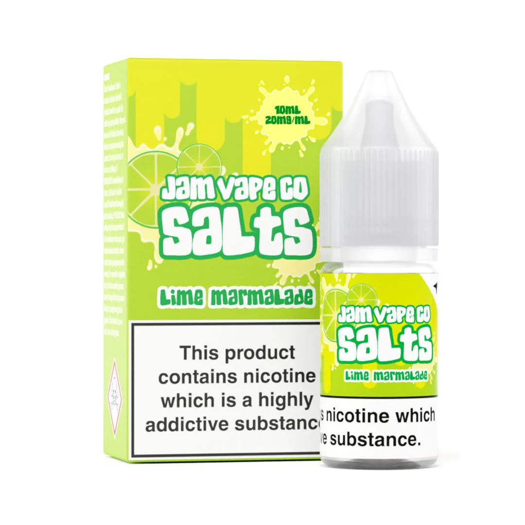 Jam Vape Co Nic Salts - Lime Marmalade