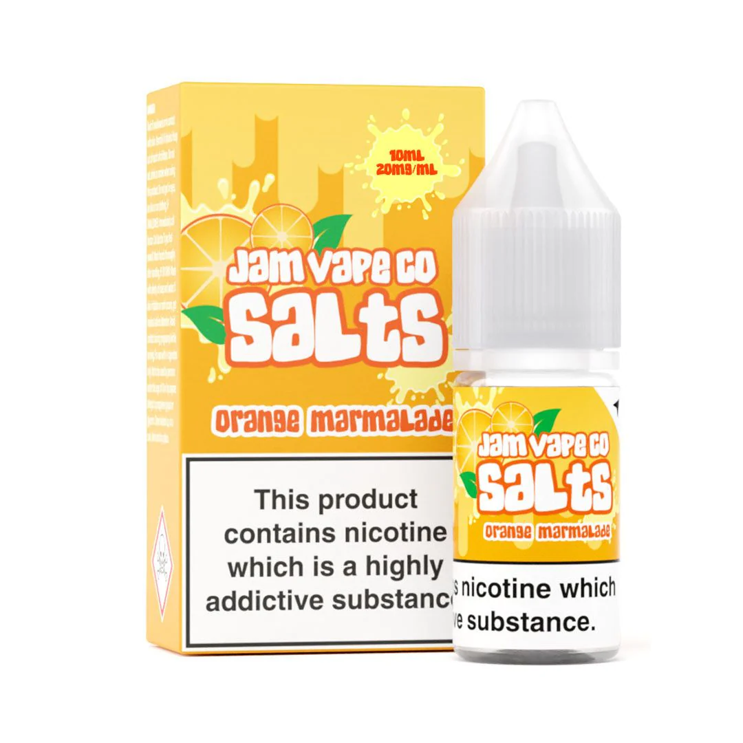 Jam Vape Co Nic Salts - Orange Marmalade