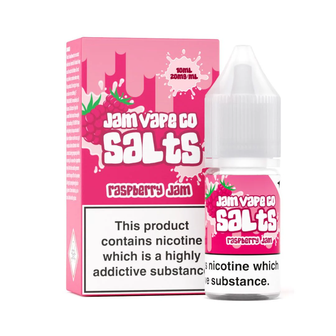 Jam Vape Co Nic Salts - Raspberry Jam