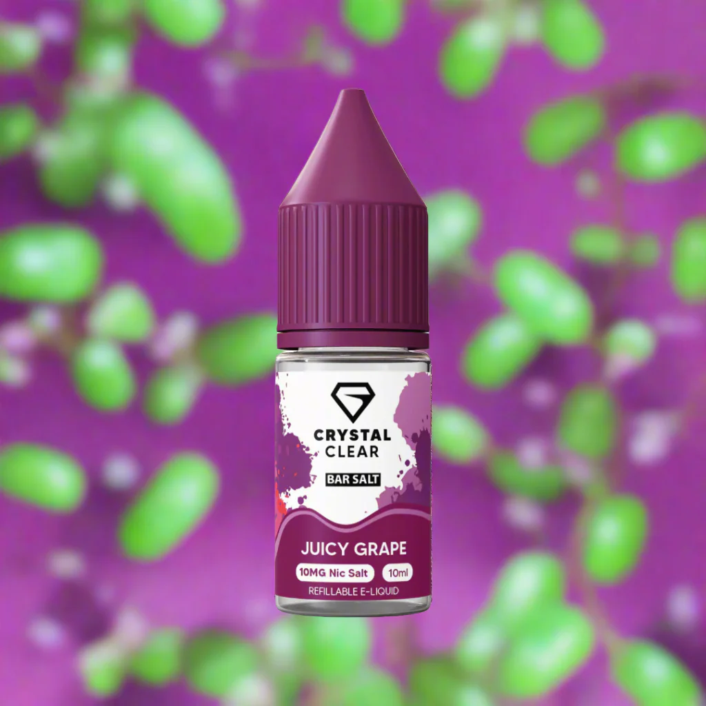 Juicy Grape Crystal Clear Nic Salt E-Liquid