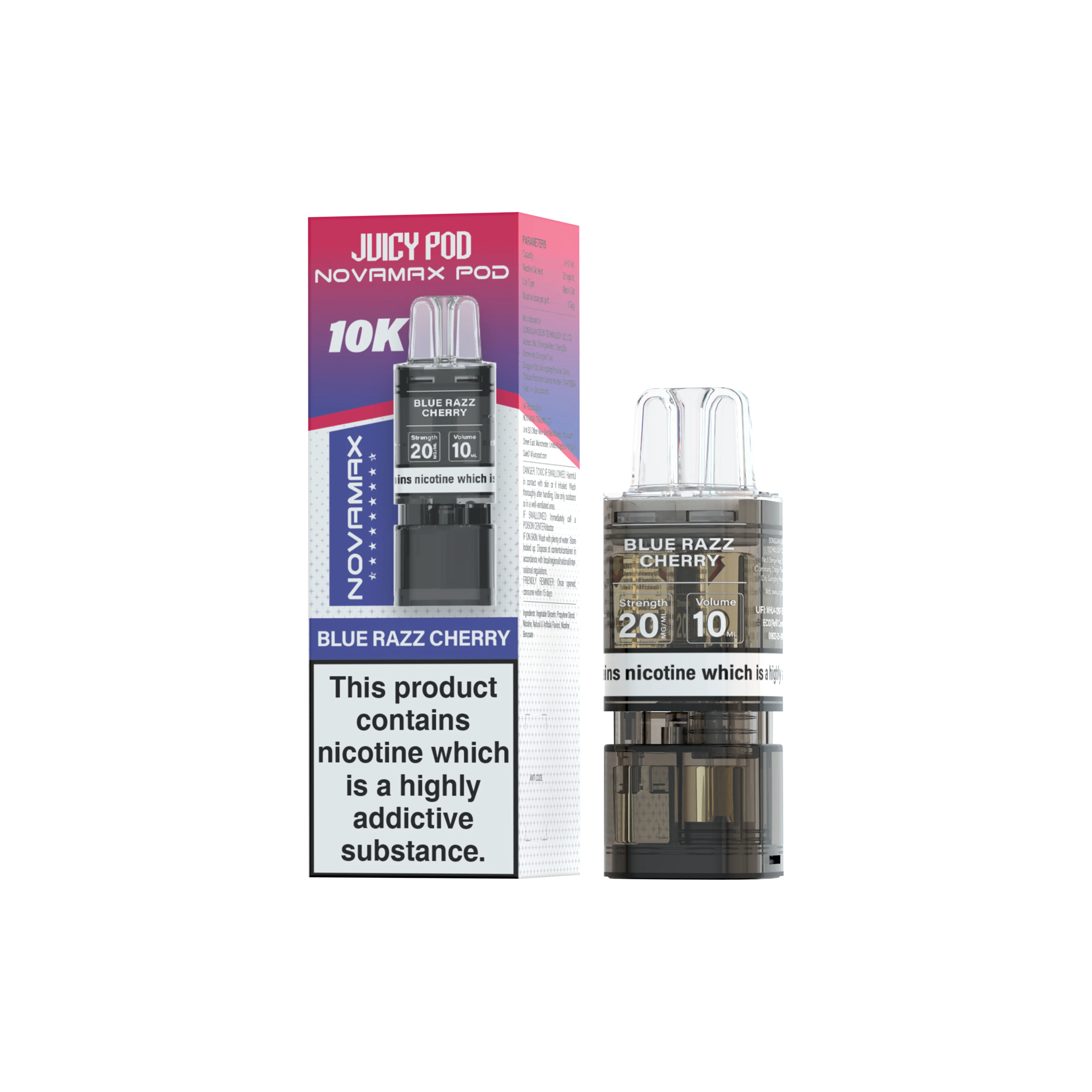Juicy Pod Novamax 10K Prefilled Pods