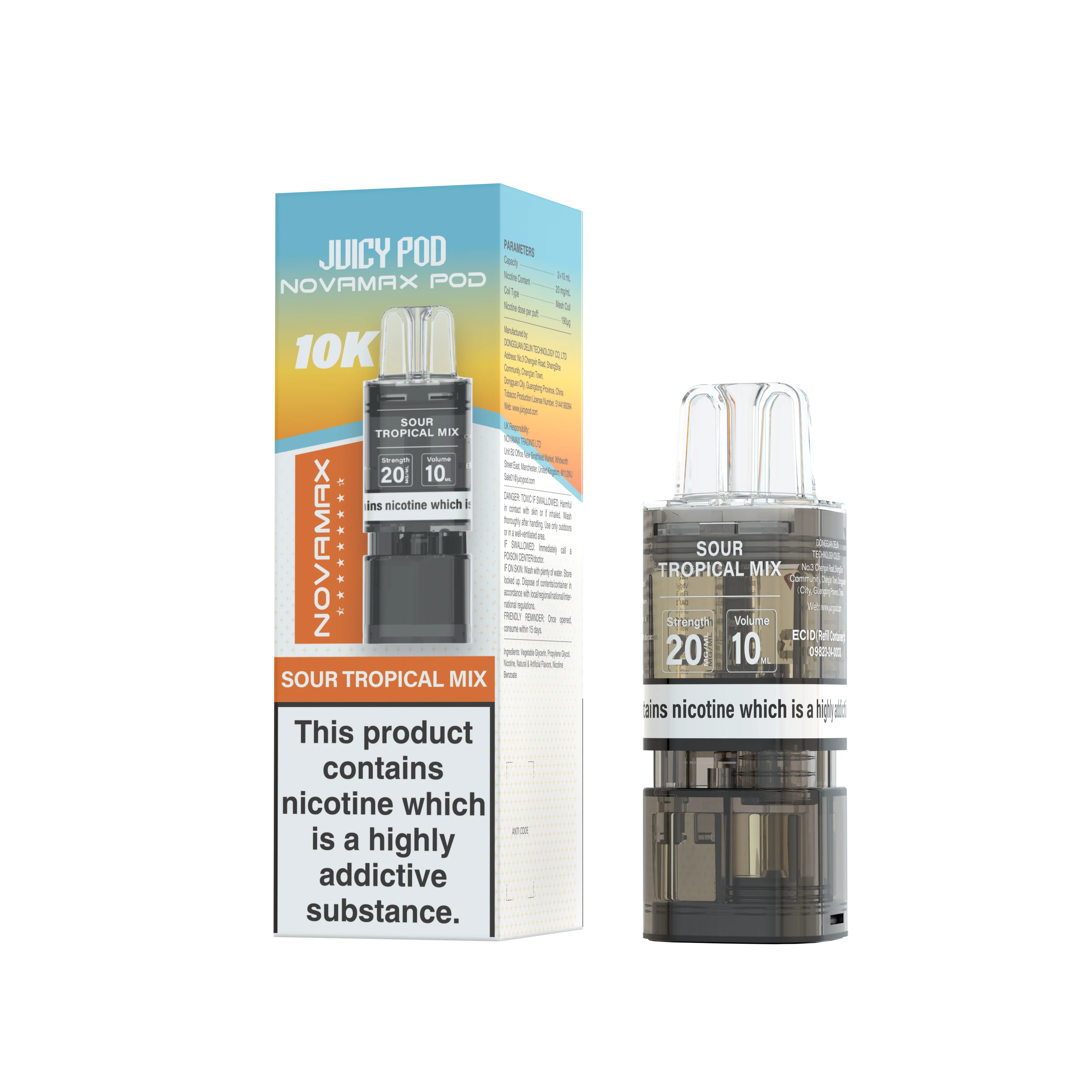Juicy Pod Novamax 10K Prefilled Pods - Image 10