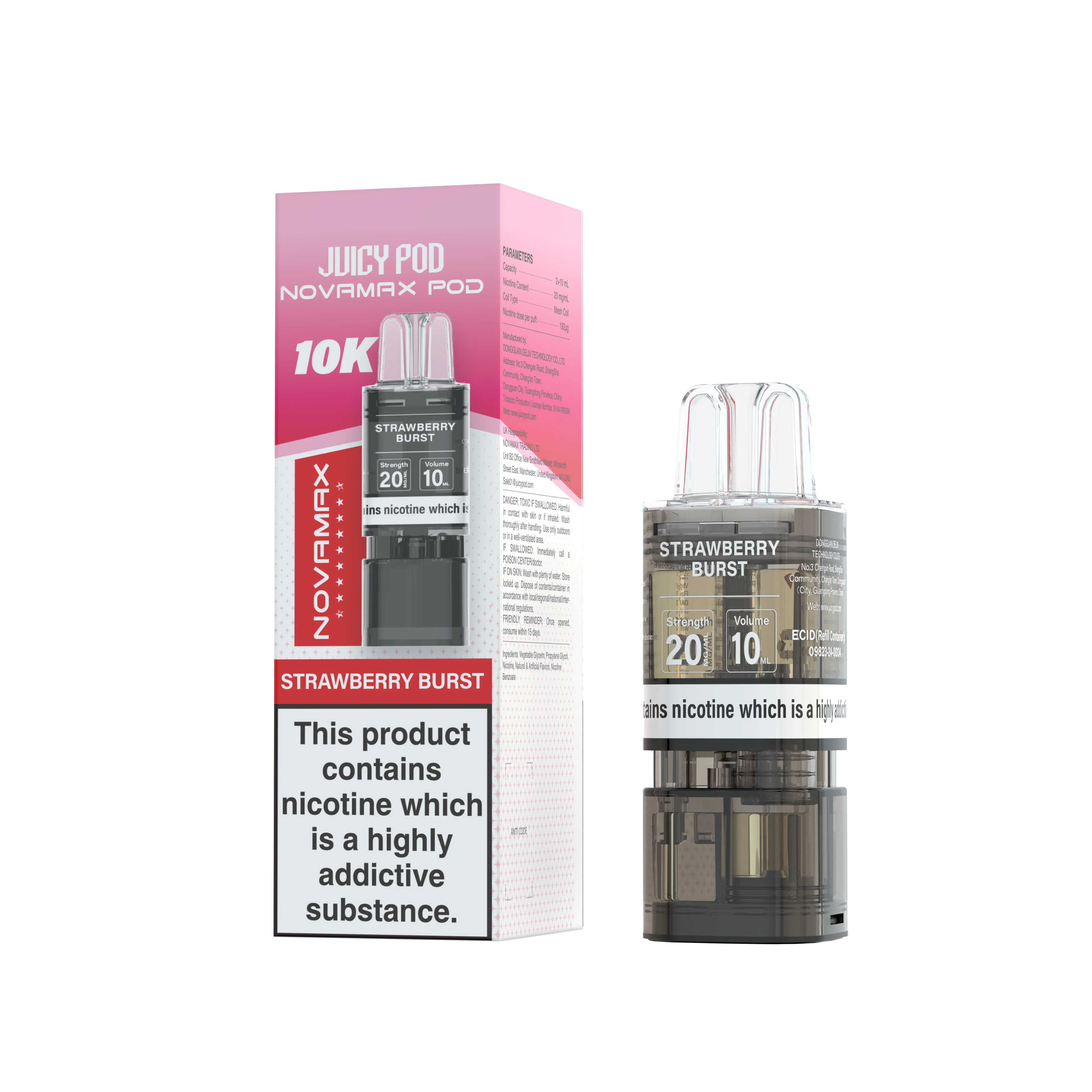 Juicy Pod Novamax 10K Prefilled Pods - Image 11