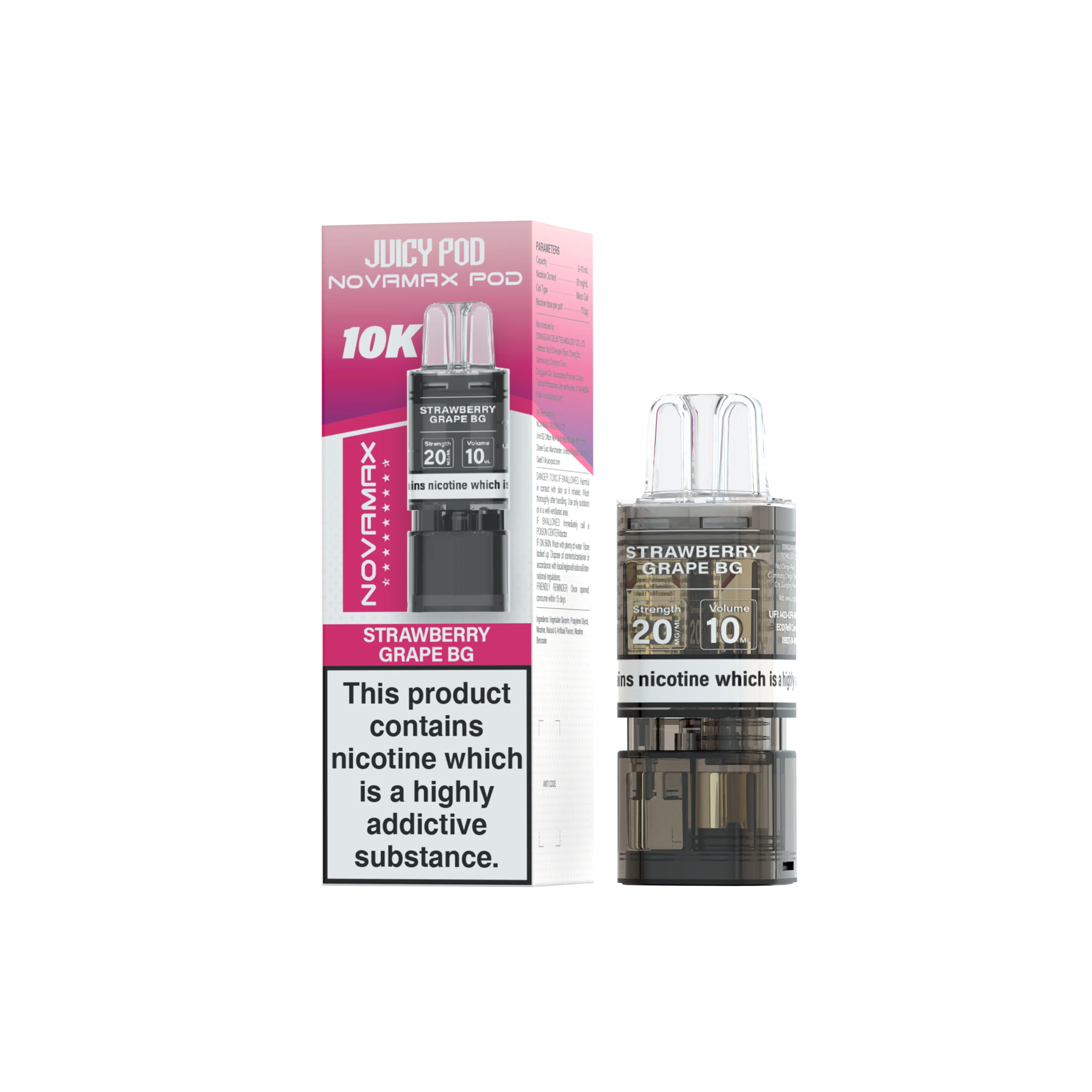 Juicy Pod Novamax 10K Prefilled Pods - Image 12